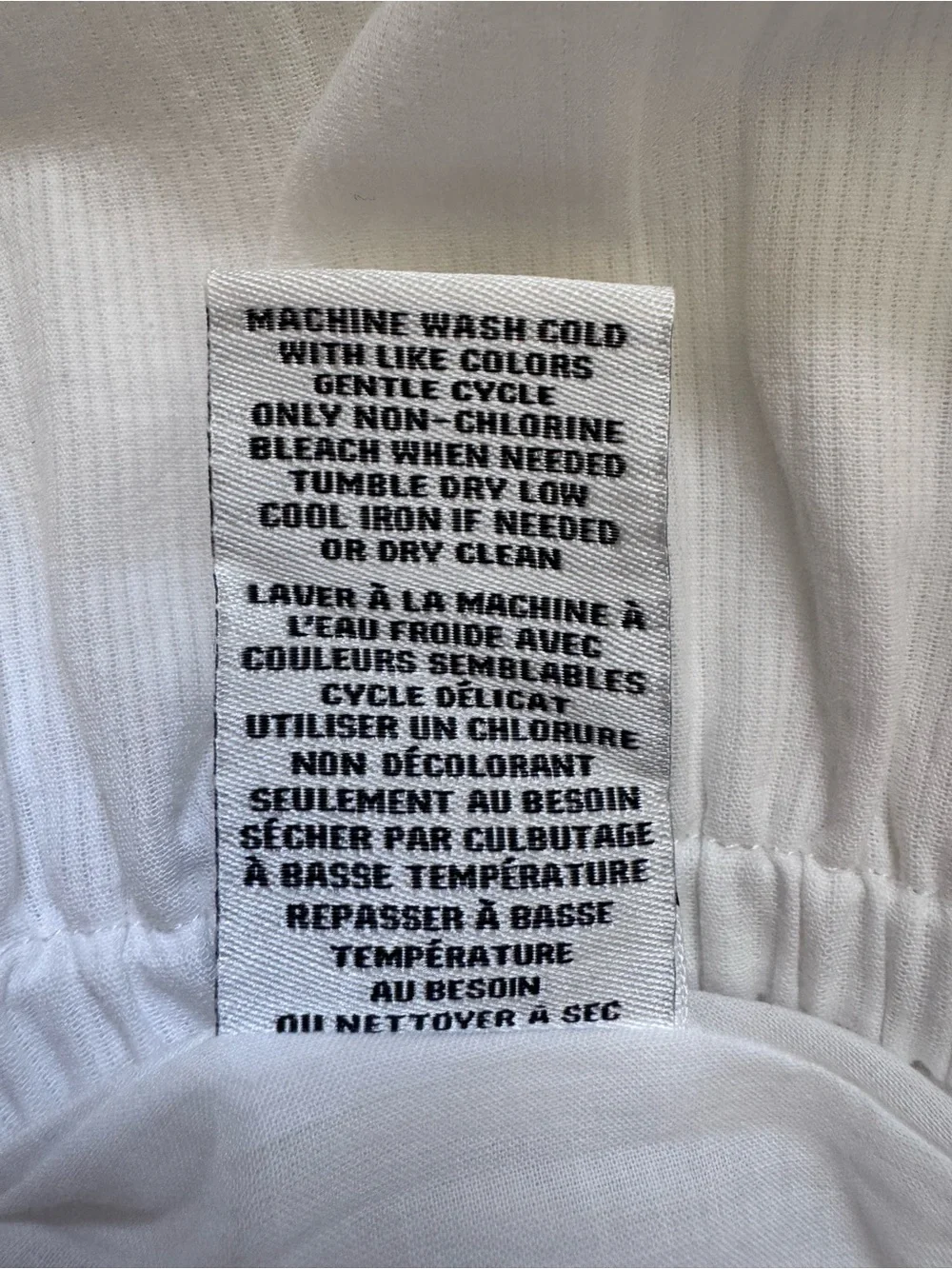 Jason Wu Quiet luxury White 100%Cotton Maxi Skirt Size M Elastic Waist